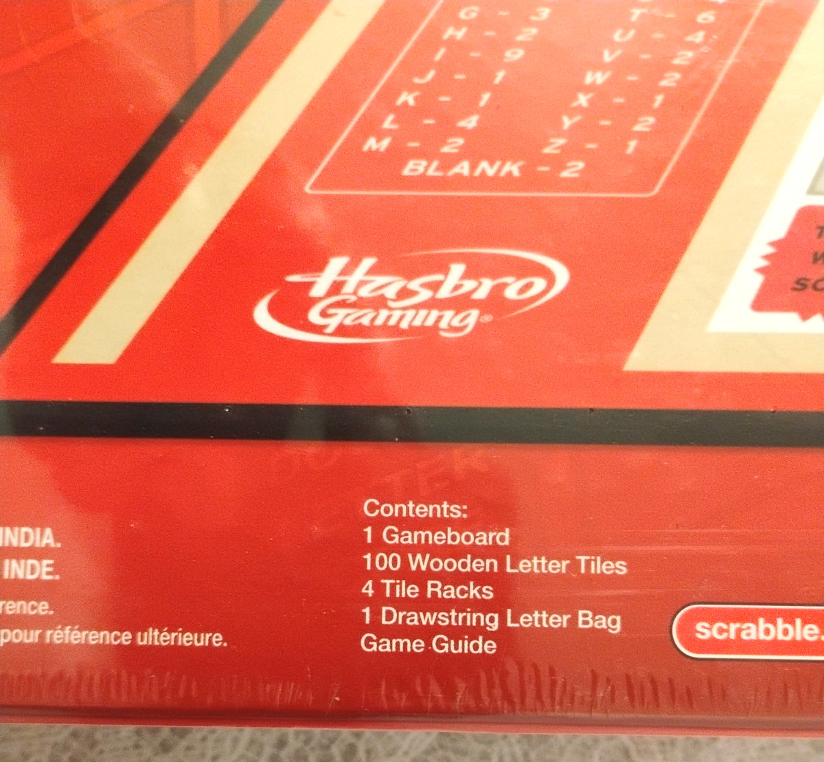 New & Sealed Scrabble Game 2013 USA Hasbro
