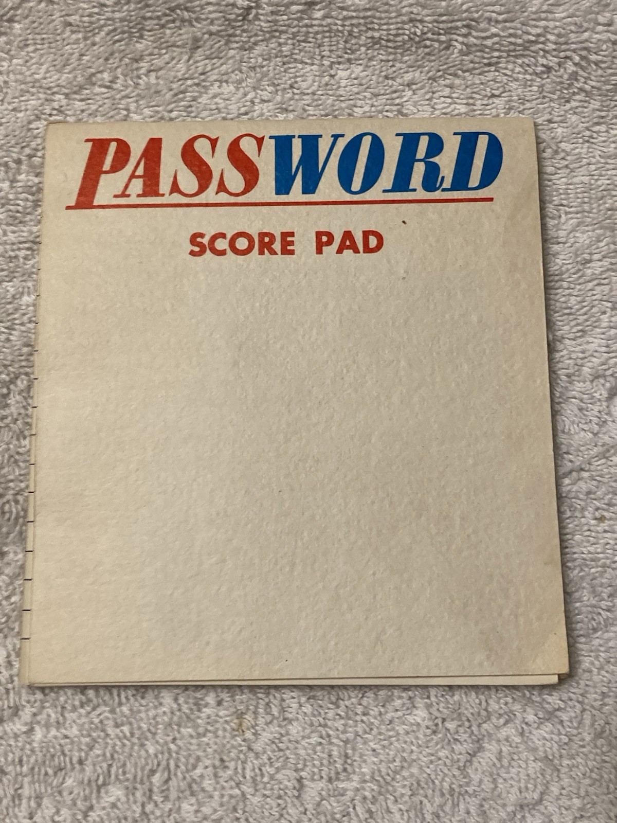 Vintage 1962 Password Game, No. 4260, Complete Set, Milton Bradley Co., USA.