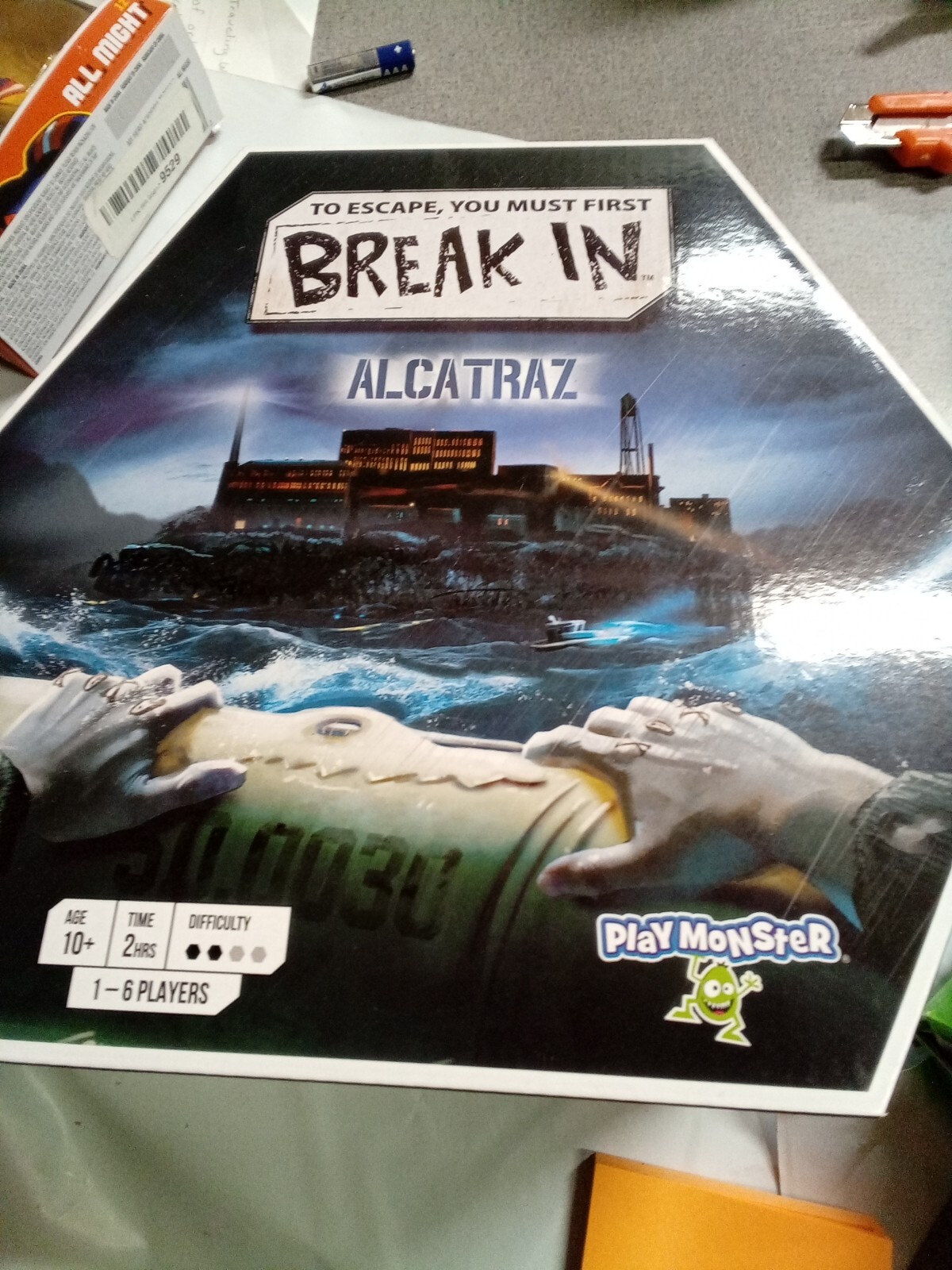 Break In Alcatraz Game Playmonster Games Strategy Puzzle Ages 10+ | 1-6 players