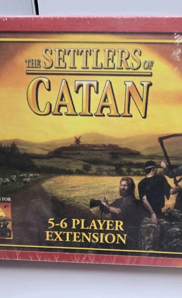 The Settlers of Catan 5-6 Player Extension Mayfair Games #3062 Expansion Sealed