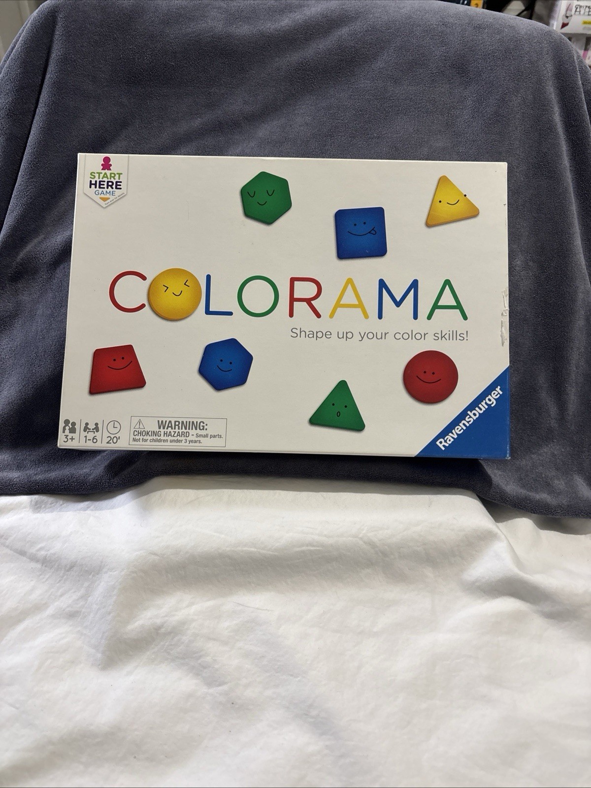 Ravensburger Colorama game 3 Years+ Shape Up Your Color Skills Kids 1-6 20’