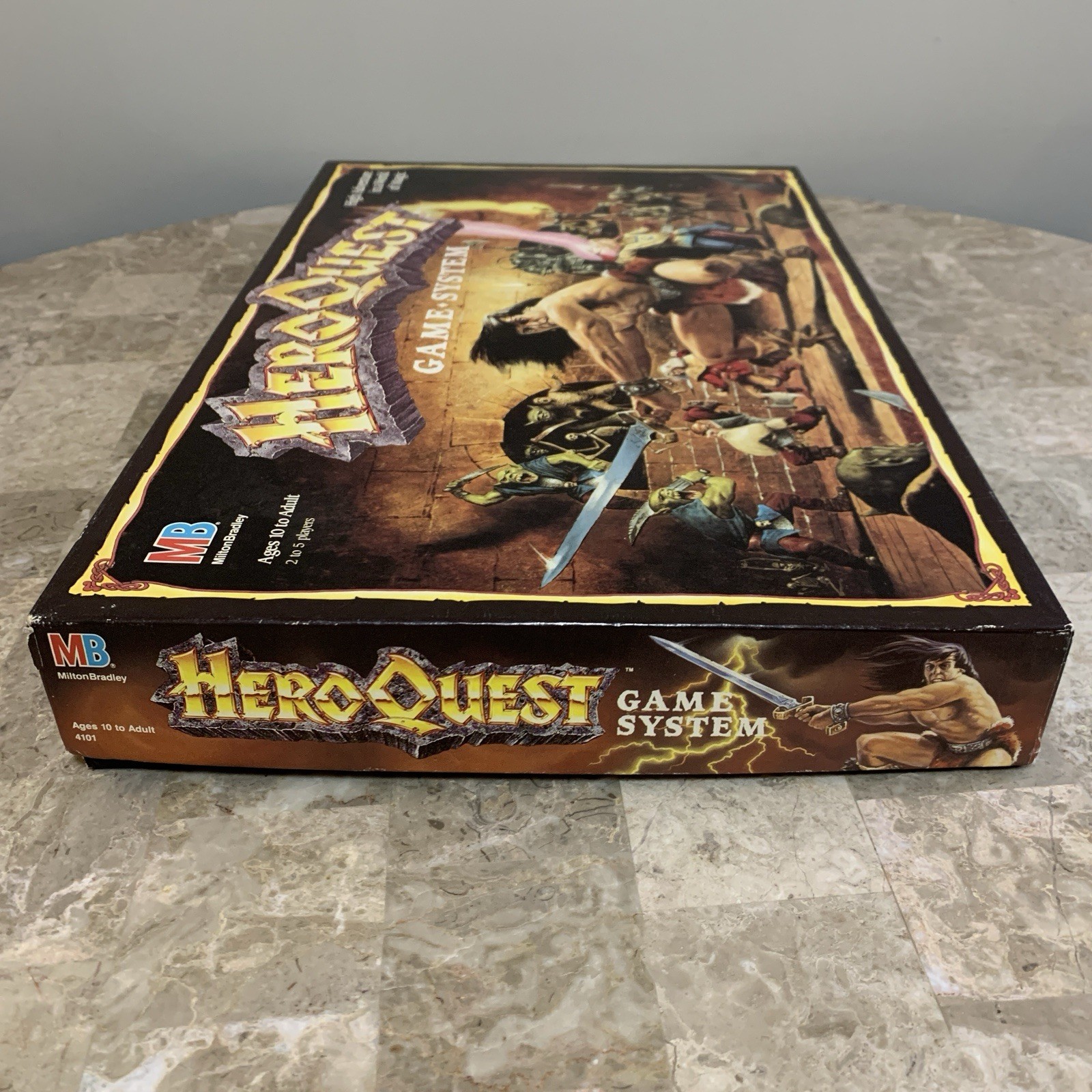 Unused Hero Quest Board Game 1990 Vintage Games Workshop HeroQuest Missing Items