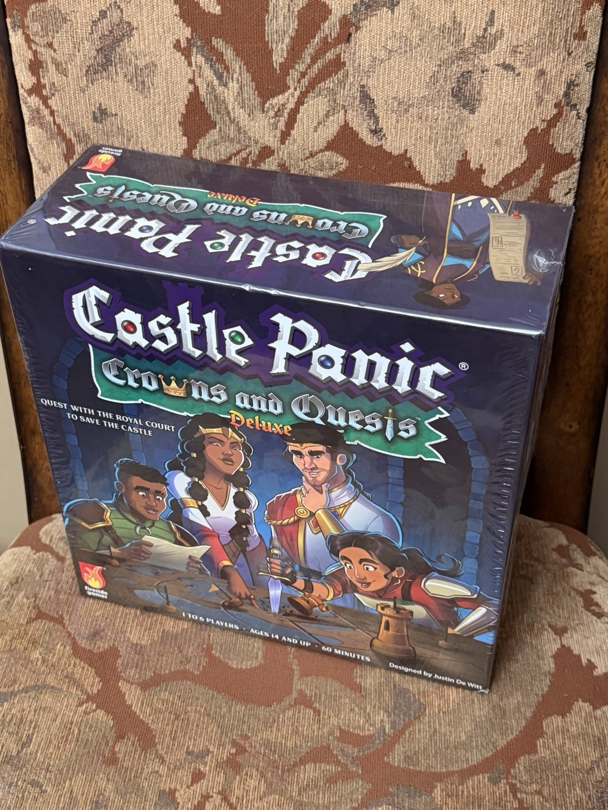 Fireside Board Game Castle Panic – Crowns and Quests Expansion (D Box SW (New)