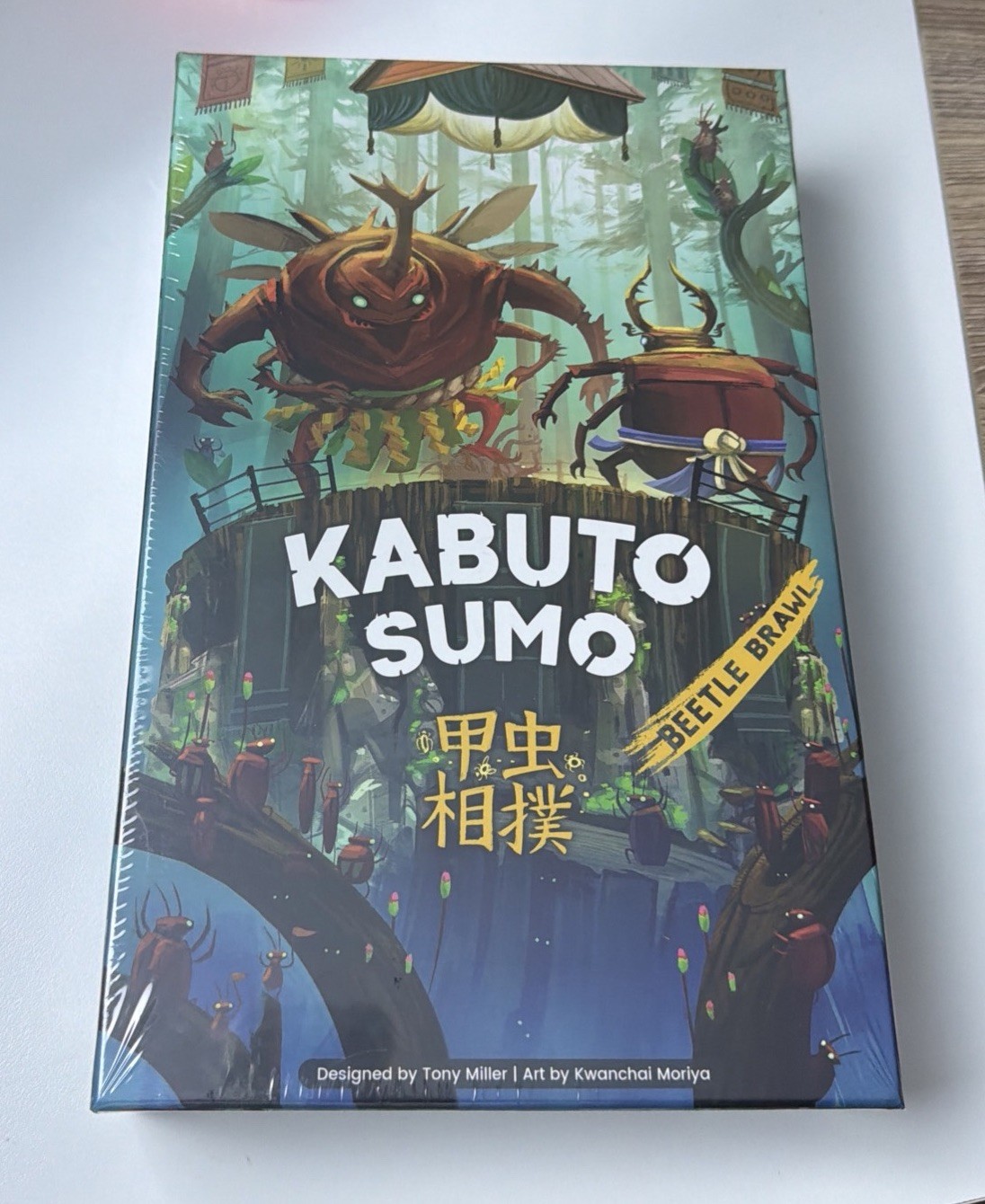 Kabuto Sumo – Board Game w Beetle Brawl – New in Box