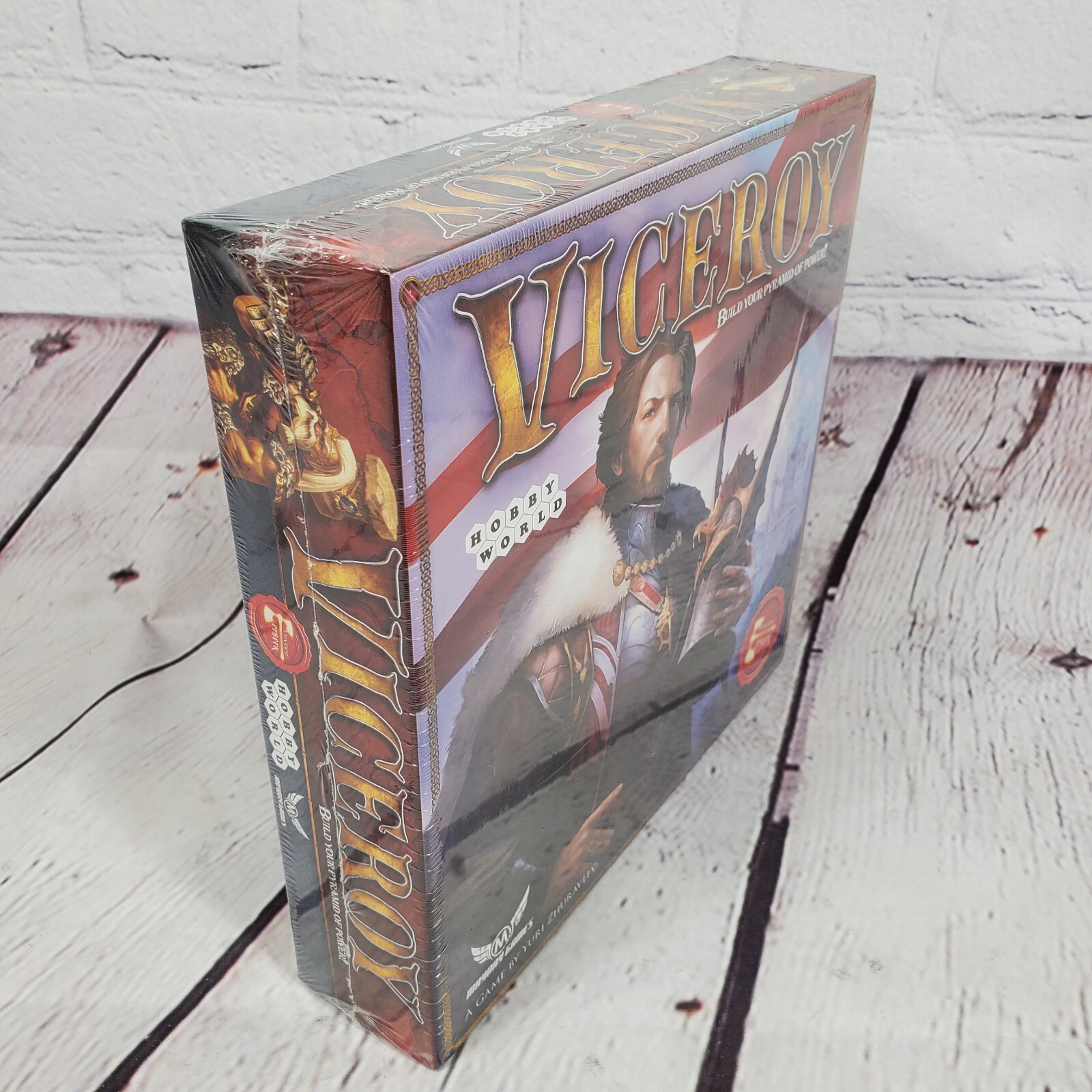 2015 Viceroy Build Your Pyramid Of Power Board Game By Mayday Games