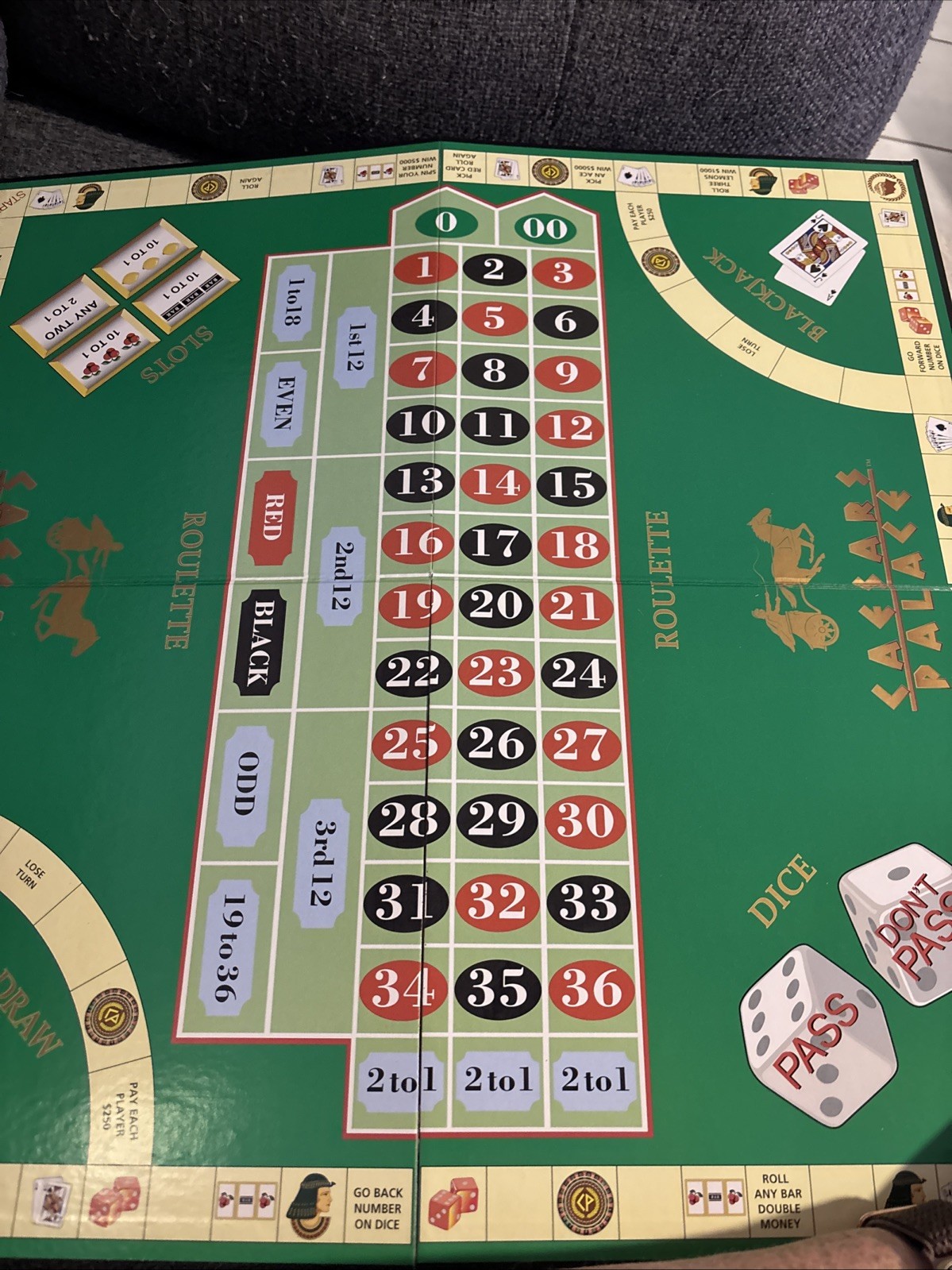Gameplan Caesars Palace Casino Game – The Ultimate Game of Chance!