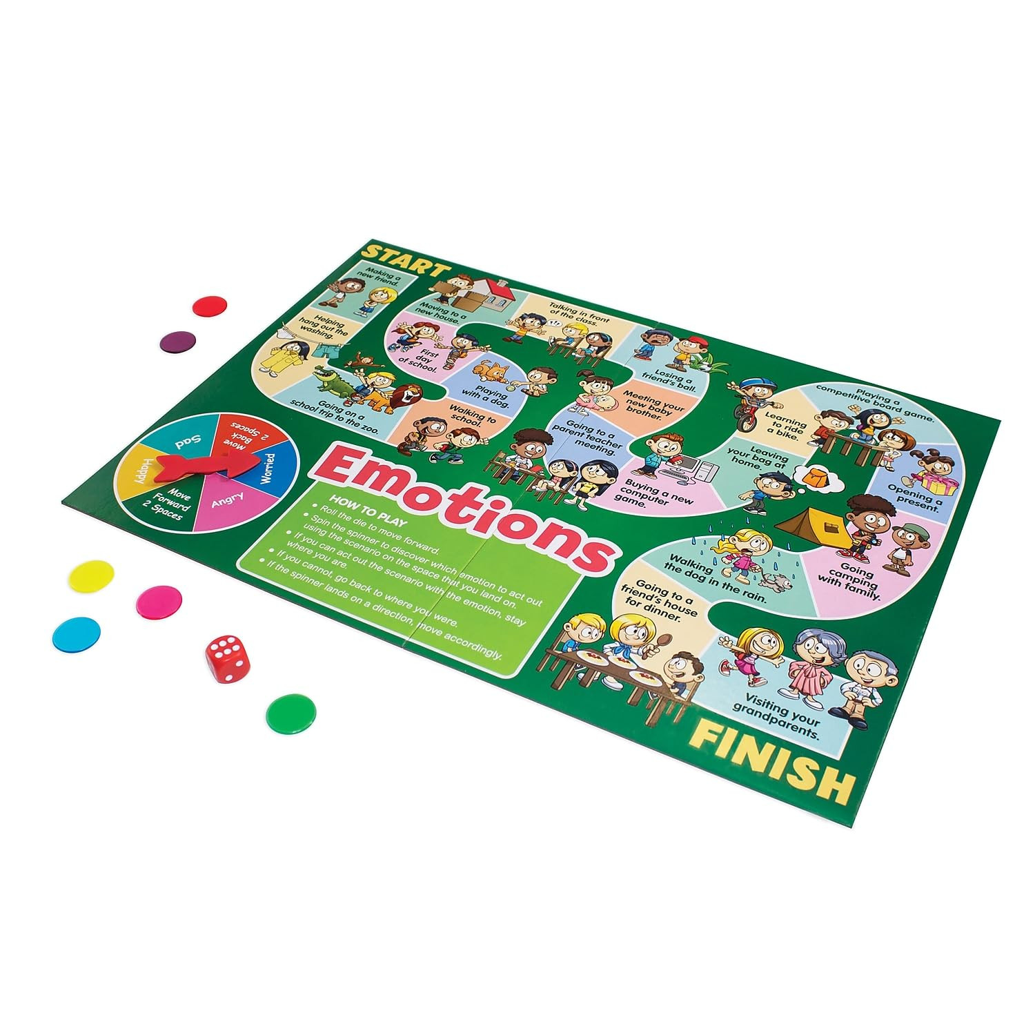 Social Skills Board Games for Kids Ages 5 to 8 Empathy Friendship Manners