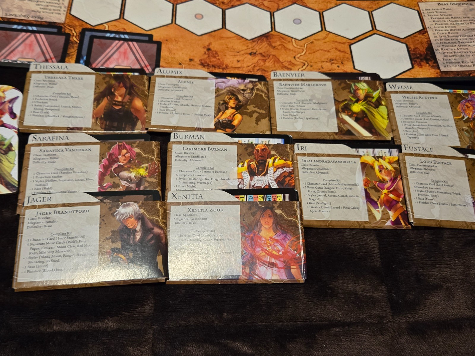 BATTLE CON Fate of the Indines Standalone Dueling Card Game Complete