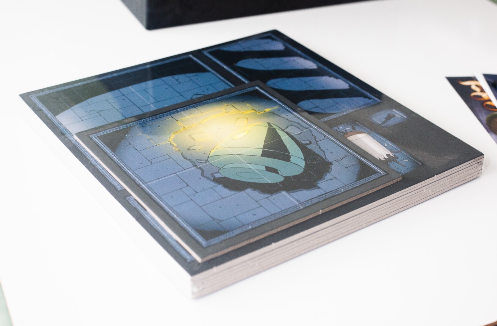 HELLBOY Kickstarter Edition Board Game & Extras: Includes Rare 3D Set Pieces!