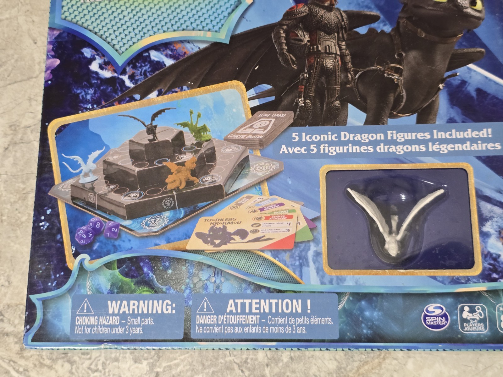 How to Train Your Dragon The Hidden World Battle Royale Board Game New Sealed