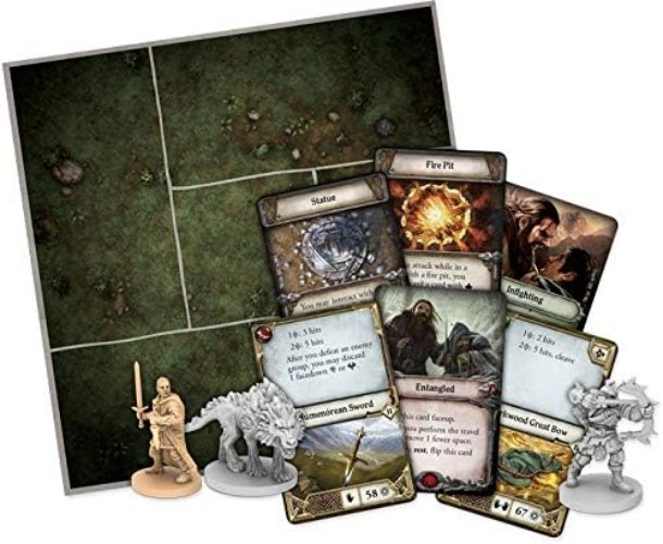 Experience Epic Journeys in Middle-Earth: Cooperative Board Game for 1-5 Players
