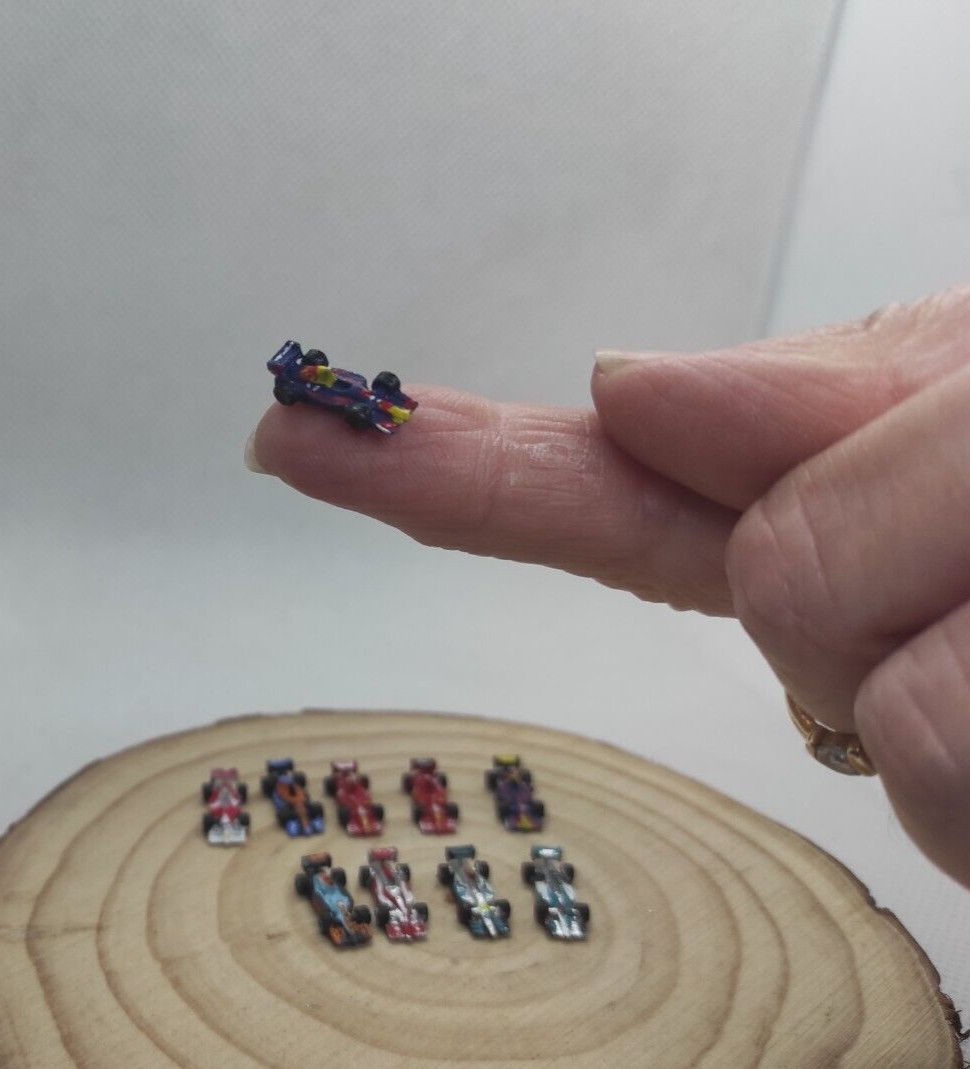 FORMULA D Artisan F 1 TEAMS 2024. 1 3D car Handmade painting. Board Game.