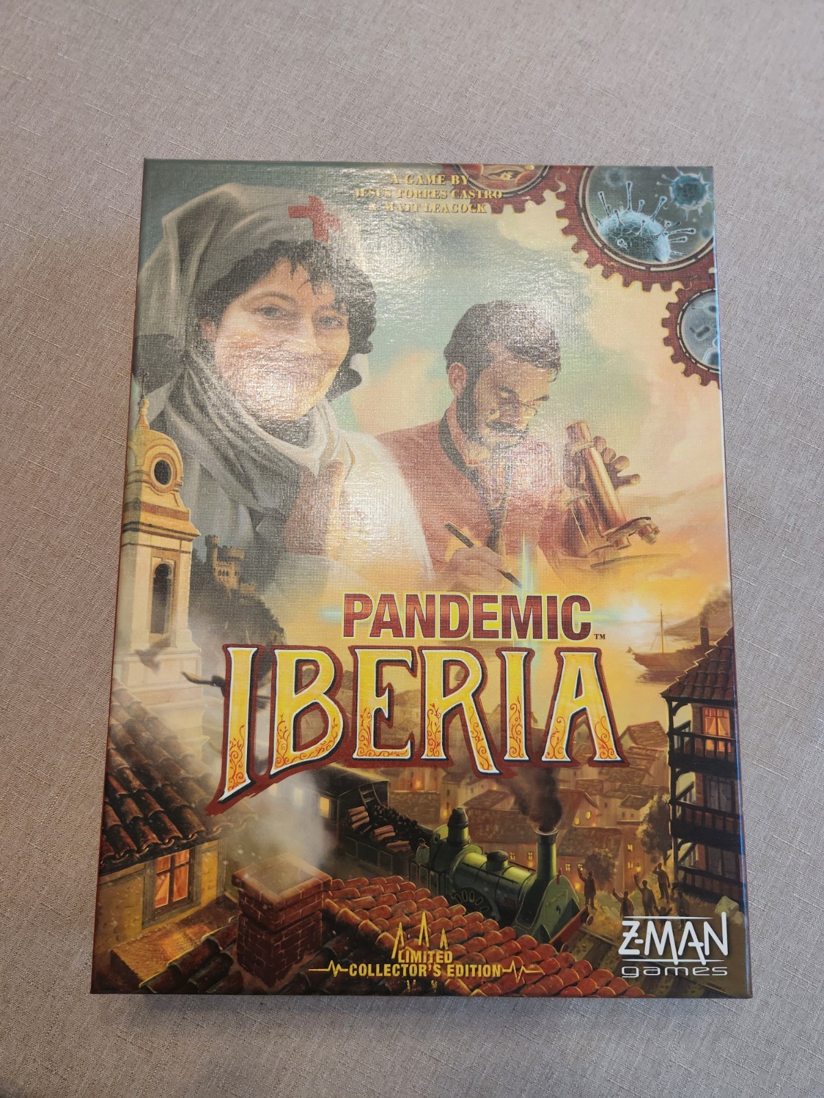 Pandemic Iberia Limited Collectors Edition Board Game Z-MAN Games 2016