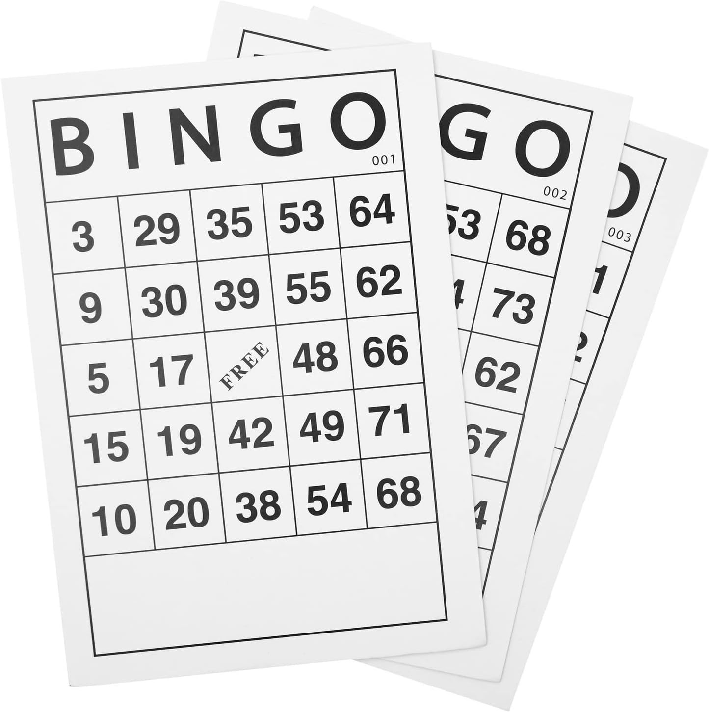 180 Sheets Reusable Bingo Cards – Perfect for Adult Birthday Parties & Events
