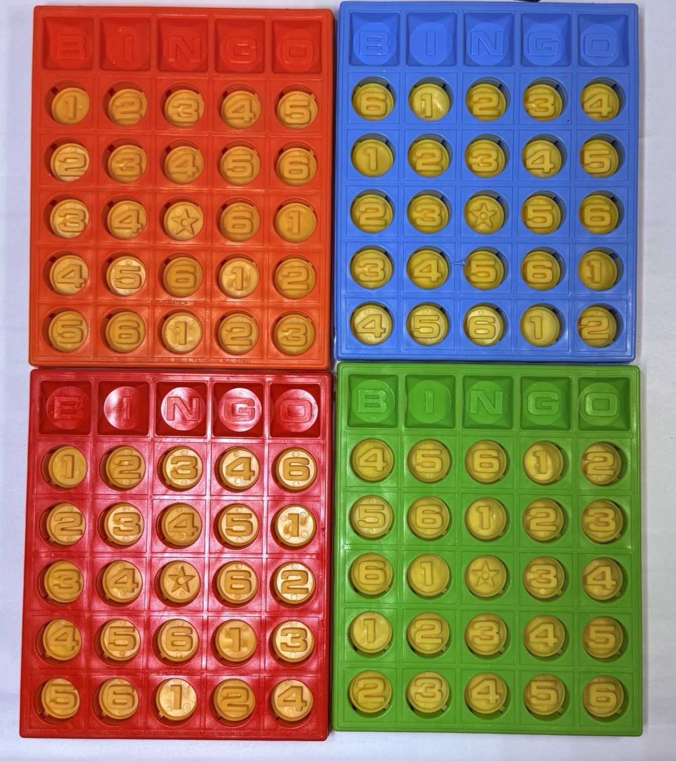 Vintage Pop-O-Matic Bingo Game Gabriel #7302 Toys 1977 Complete Popper Works!