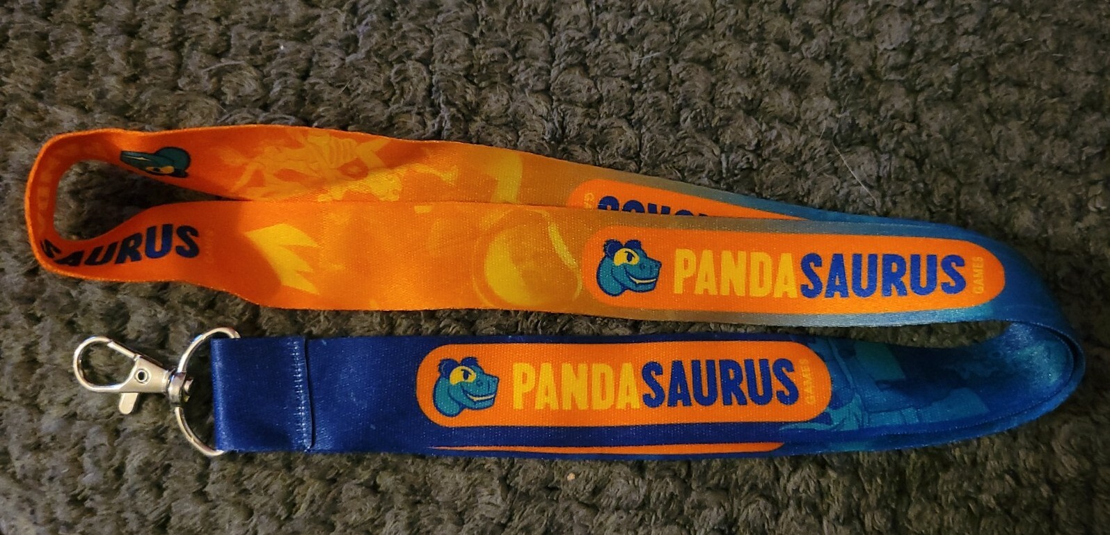 Pandasaurus Games Badge Lanyard Official Promo Origins 2021 Game Fair
