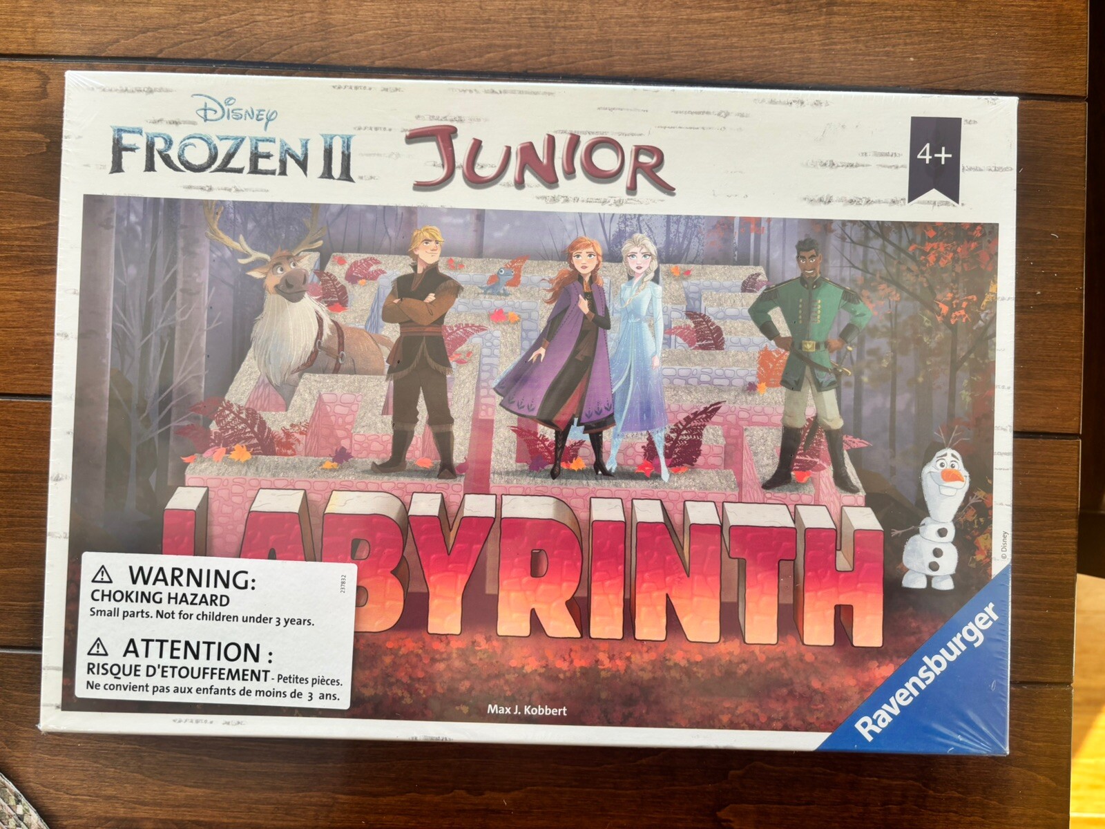 Disney’s Frozen 2 Labyrinth Junior Board Game Ravensburger – New / Sealed