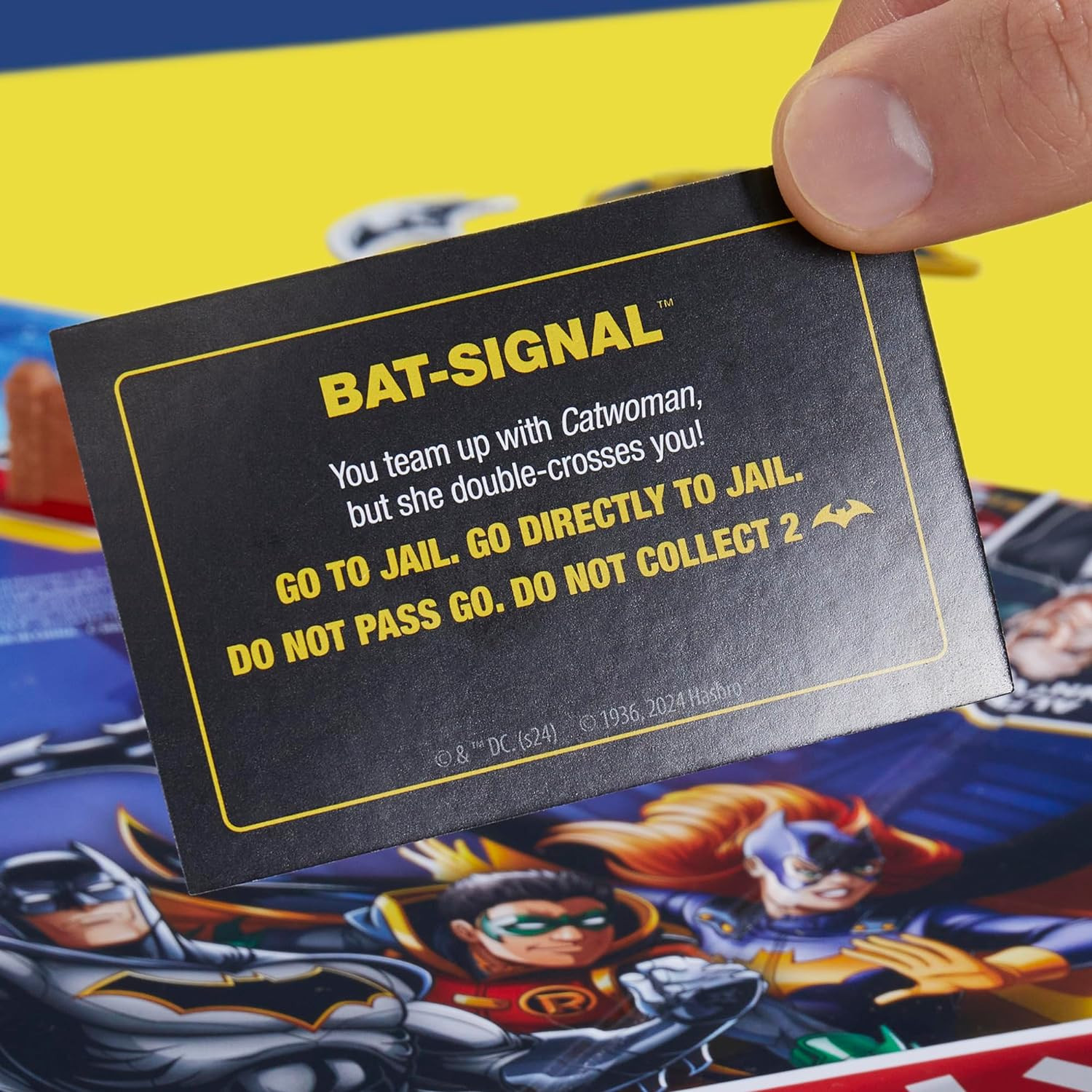 Monopoly Batman Edition Board Game | Monopoly Game for Batman Fans | Ages 8 and