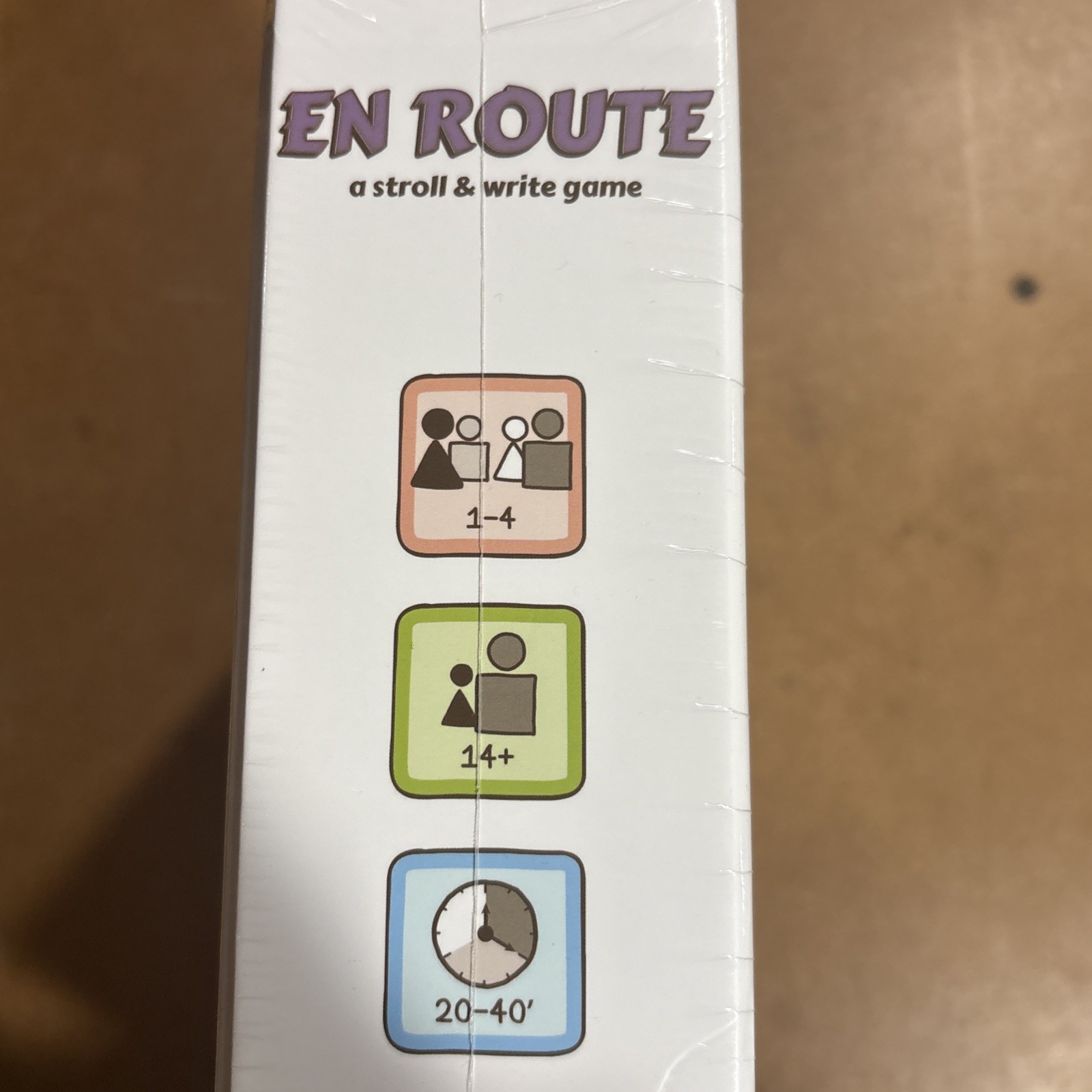 En Route board game New Sealed Free Shipping 1 To 4 Players 20 – 40 Min Write