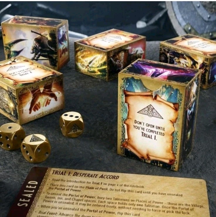 Talisman Alliances: Fate Beckons Board Game Expansion Pack 5th Edition Read