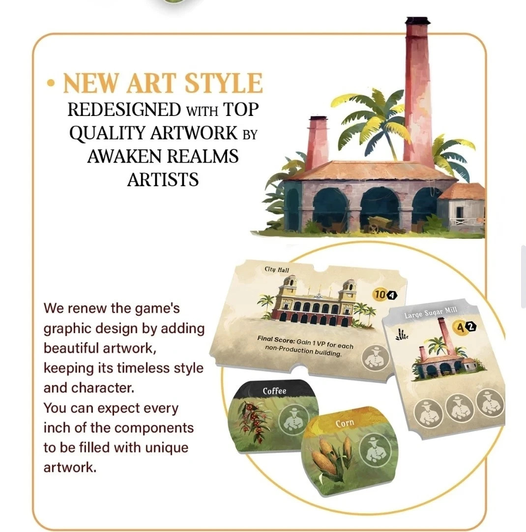 Puerto Rico 1897 Special Edition – Kickerstarter – NEW IN SHRINK – FREE SHIPPING
