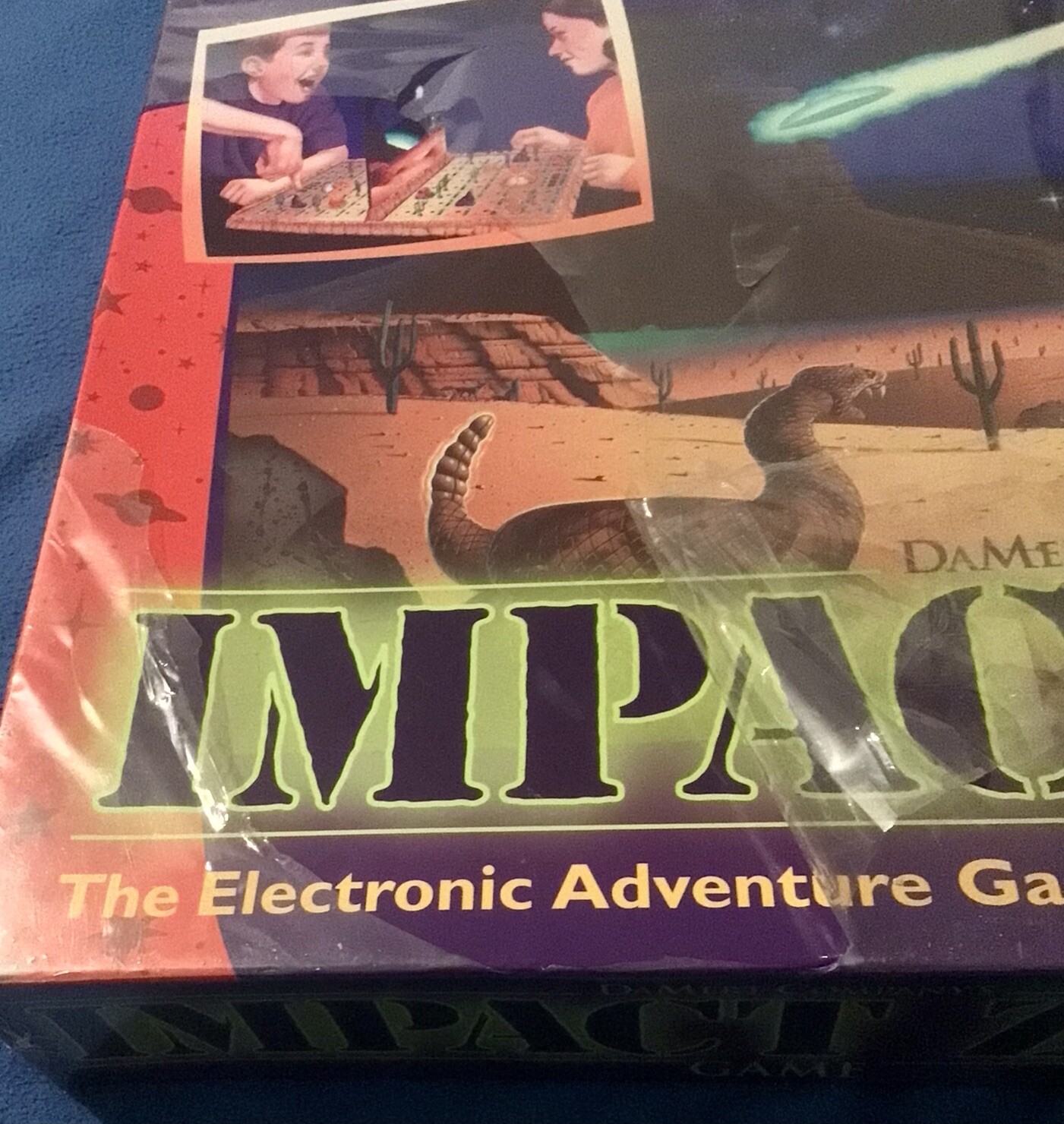 Impact Zone 1998 Board Game DaMert Vintage New And Sealed w/ Wear