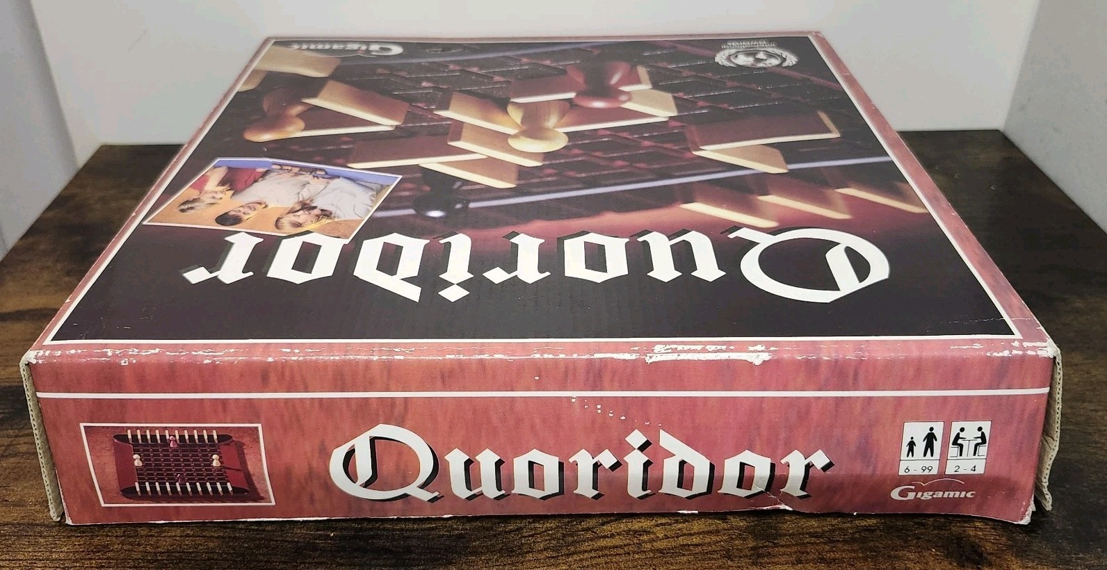 QUORIDOR 1st Ed. Wooden Board Game 100% COMPLETE 1997 VINTAGE MULTI AWARD WINNER