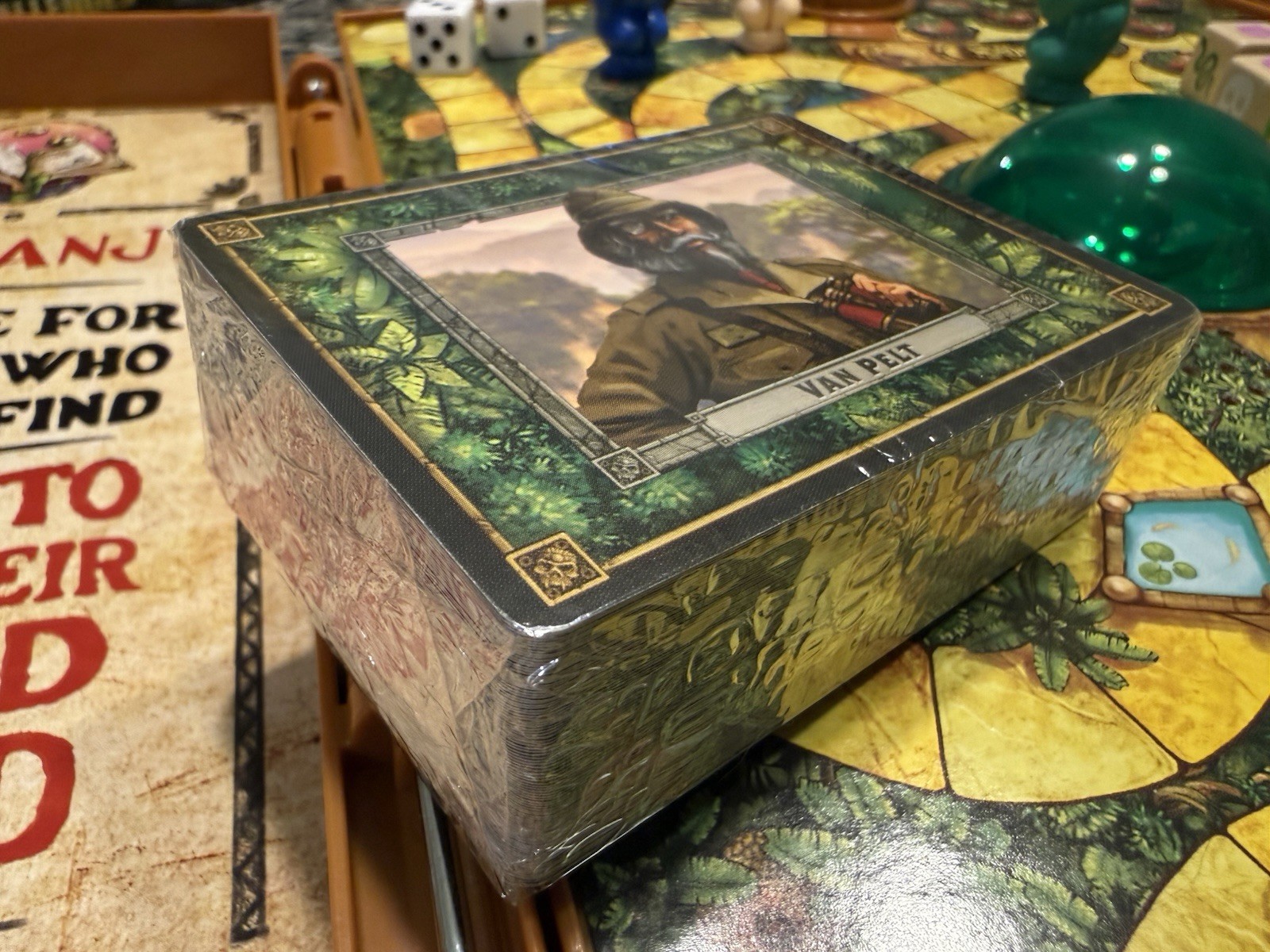 Jumanji Deluxe Electronic Board Game Spin Master COMPLETE Tested. Un-open Cards