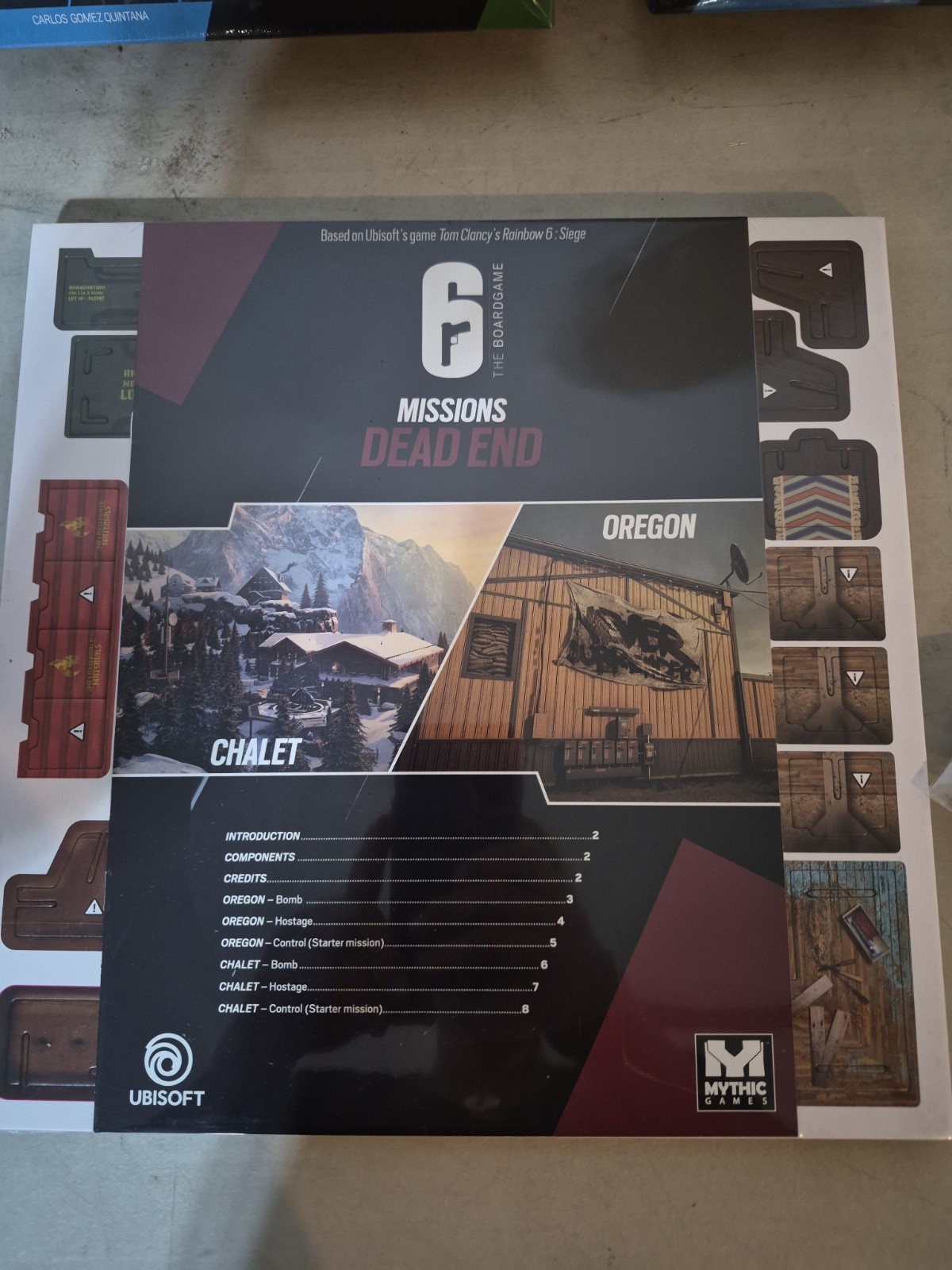 Rainbow Six: Siege FRENCH Yrs 3 & 4, Plus ENGLISH map Dead End And Extra Dice