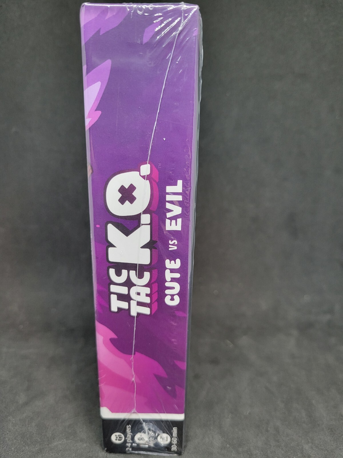 Tic Tac KO Cute vs Evil Card Game NEW 8+ K.O. 2-4 Players Unstable Games