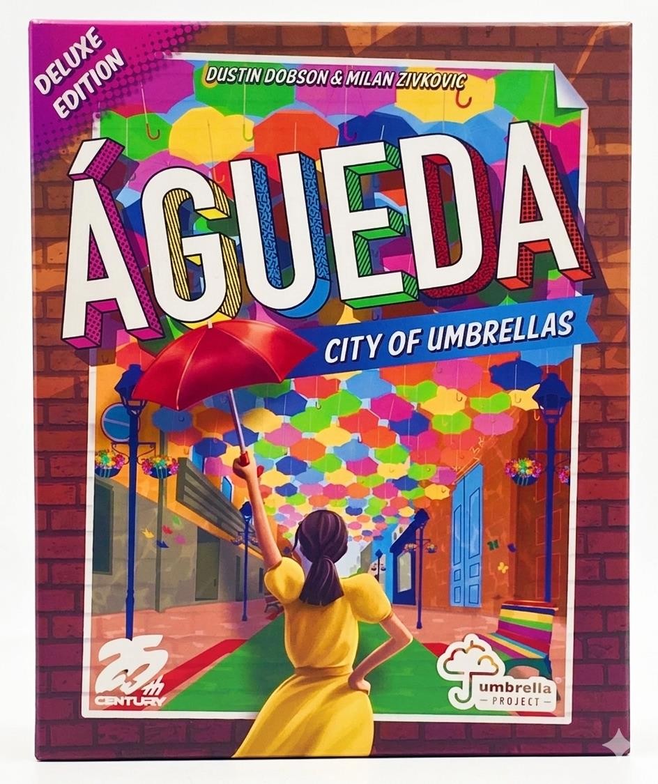 Agueda City of Umbrellas Deluxe Edition by 25th Century Games – SEALED