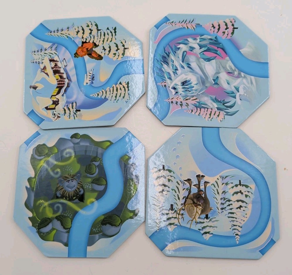 Disney Frozen Surprise Slides Game 2014 Wonder Forge Complete