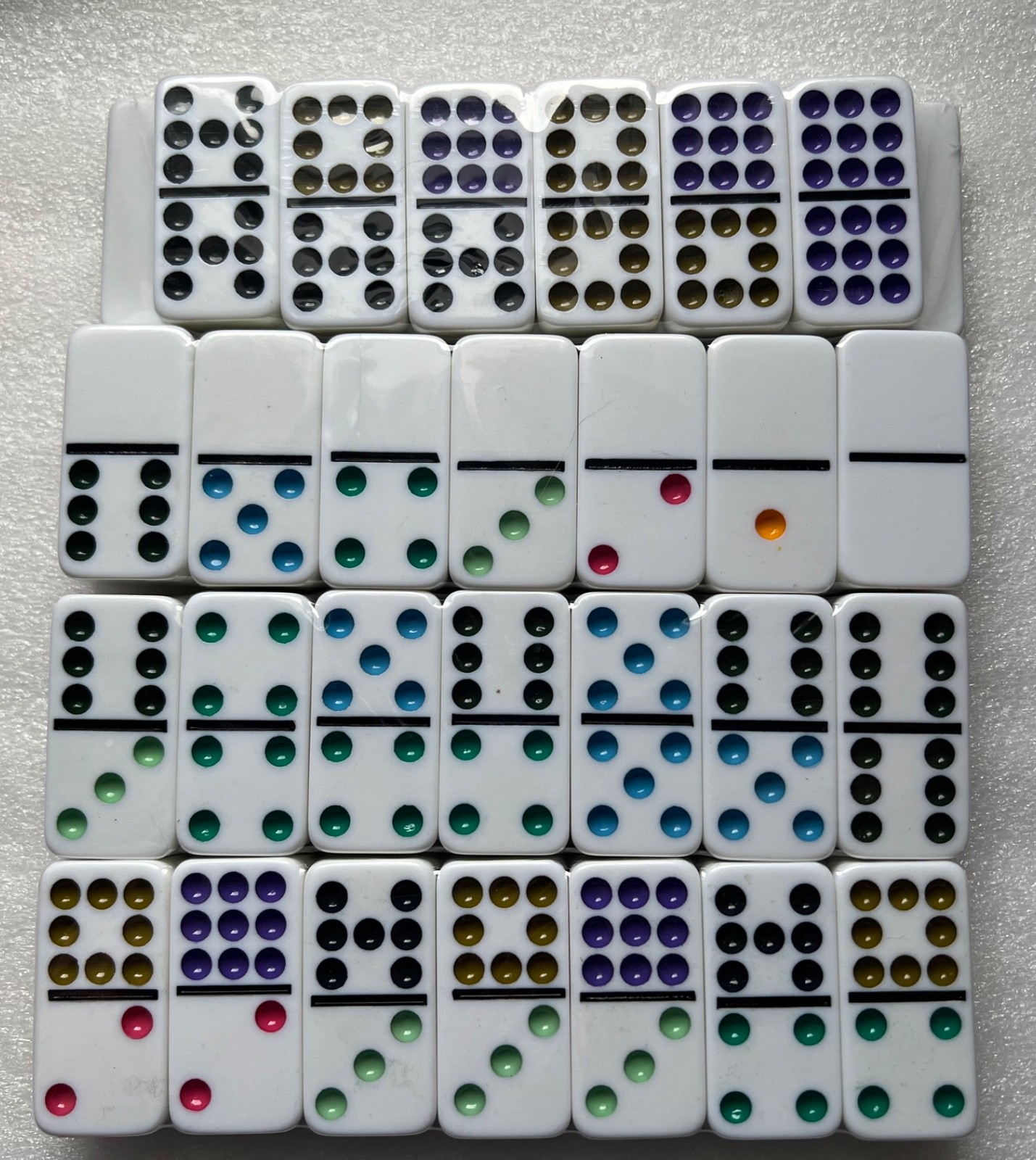 Excalibur Deluxe Double Nine Dominoes Wooden Case Sealed Tiles Complete