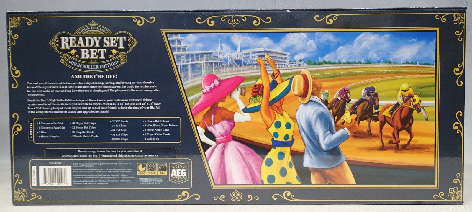 AEG Ready Set Bet High Roller Edition BRAND NEW and SEALED!