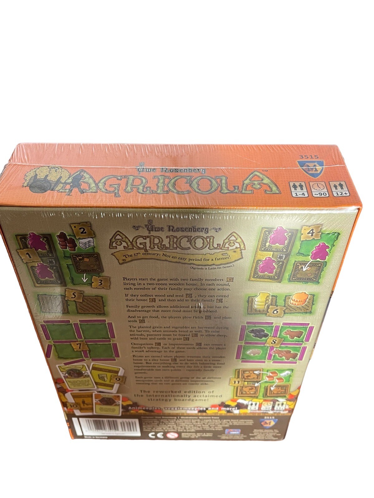 Agricola Uwe Rosenberg Board Game Mayfair 3515 Edition New Sealed