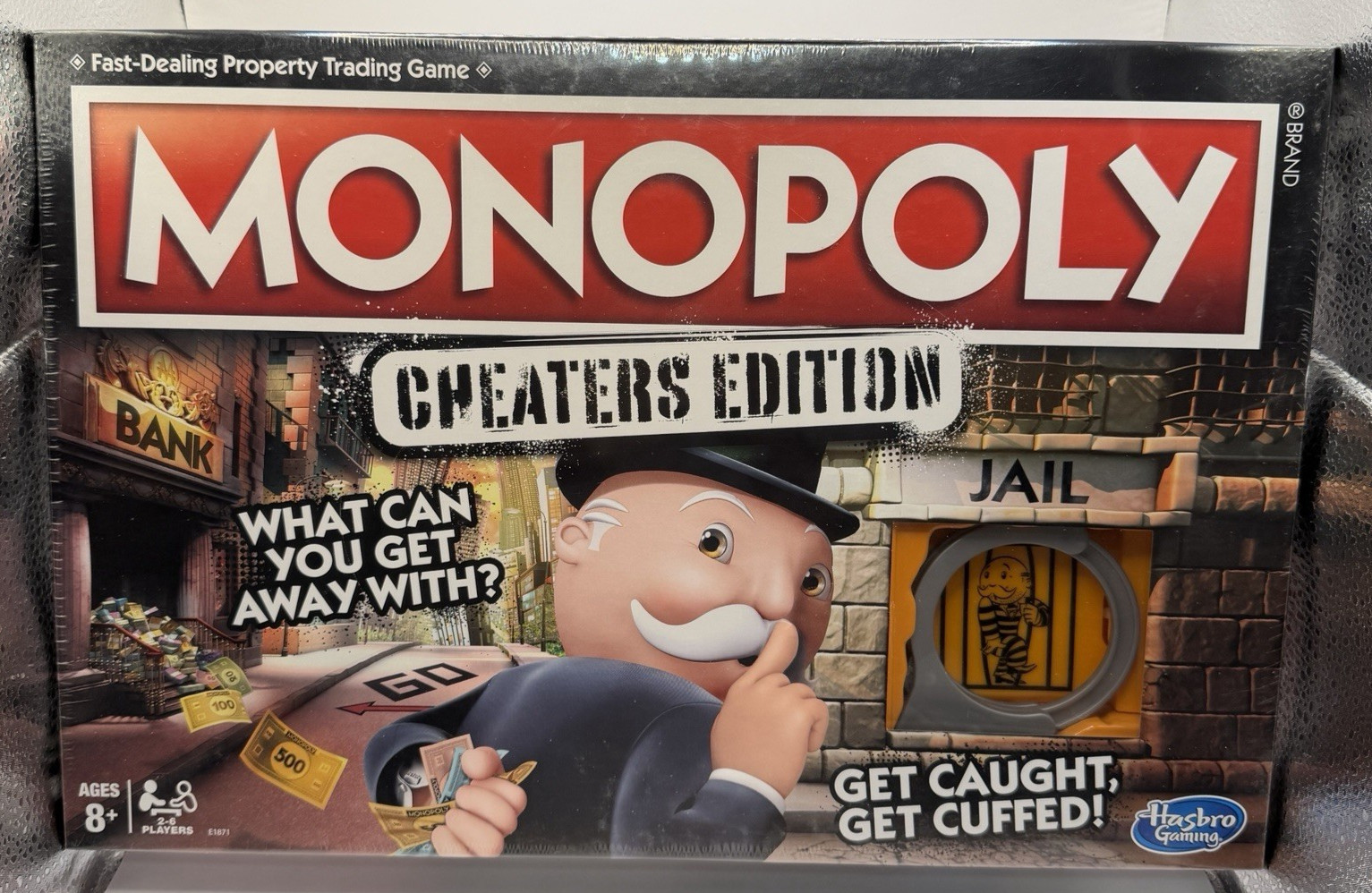 Monopoly Cheaters Edition Board Game Hasbro Parker Brothers NEW Sealed