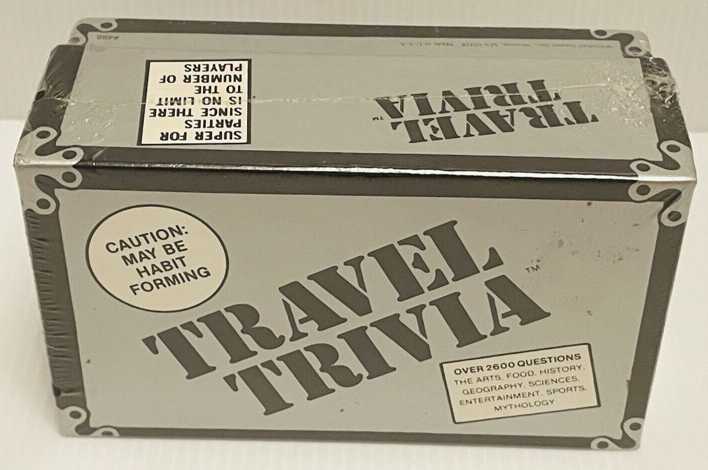 Travel Trivia Game Question Cards Sports Geography Arts Food History #498