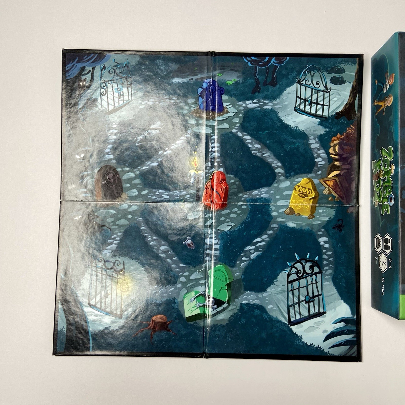 Zombie Kidz Board Game 2013 Scorpion Masque Ages 7+ COMPLETE