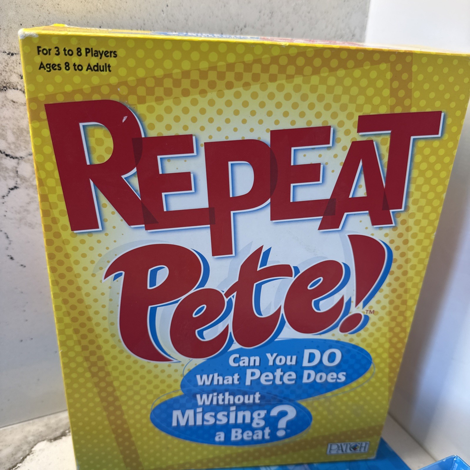Repeat Pete ! Patch Products Interactive Family Board Game