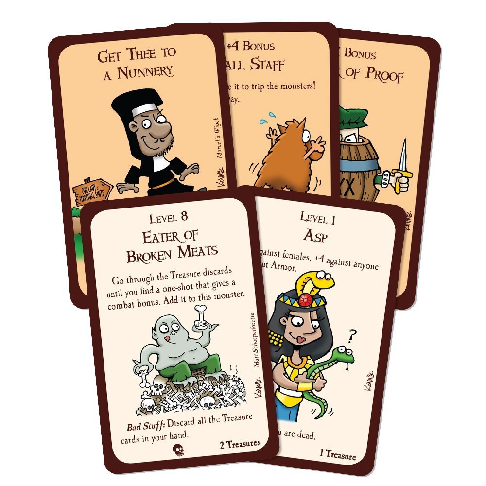Munchkin Shakespeare Deluxe Board Card Game Swine Own Self Bookmark SJG-1564