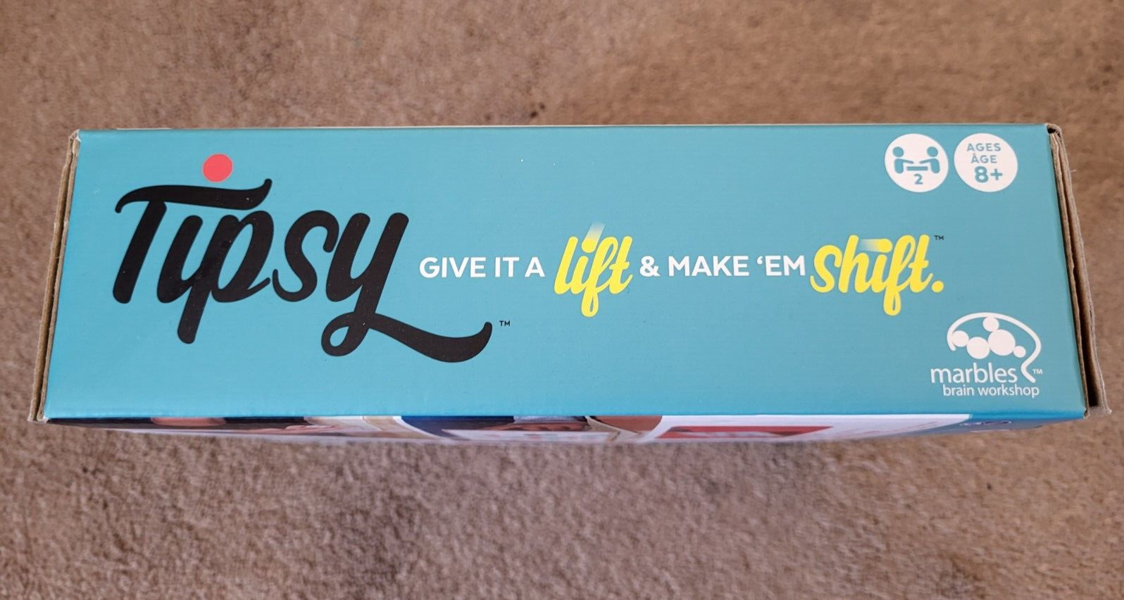 TIPSY 3D Gravity Board Game by Marbles Brain Workshop NEW