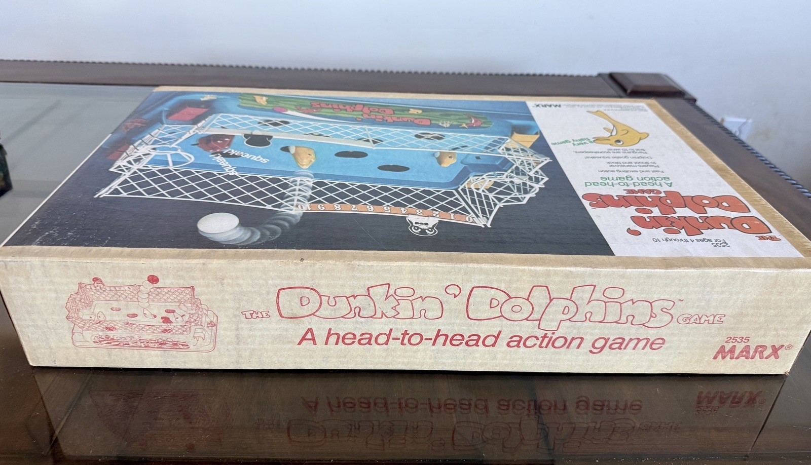 Brand New 1979 Louis Marx The Dunkin’ Dolphins Game 2535 Sealed