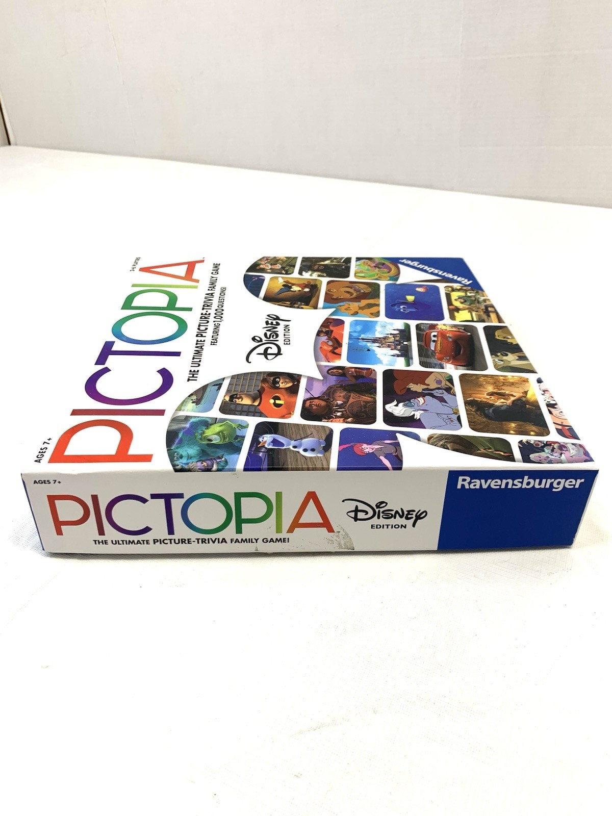 Pictopia: Disney Edition Trivia Board Game Family 1000+ Questions COMPLETE