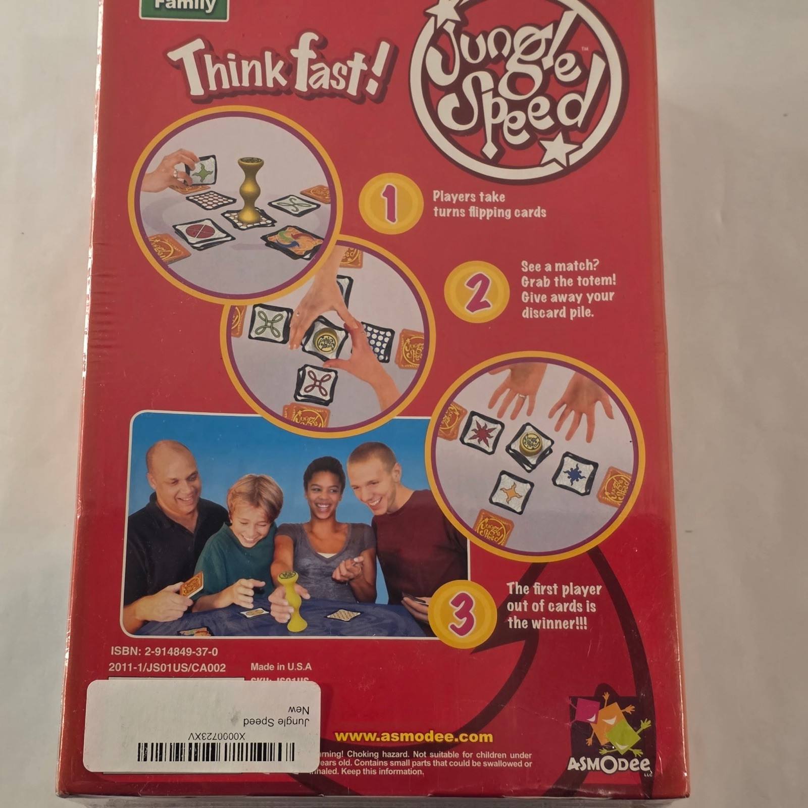 Asmodee Editions Jungle Speed Board Game Family Made In USA New Sealed