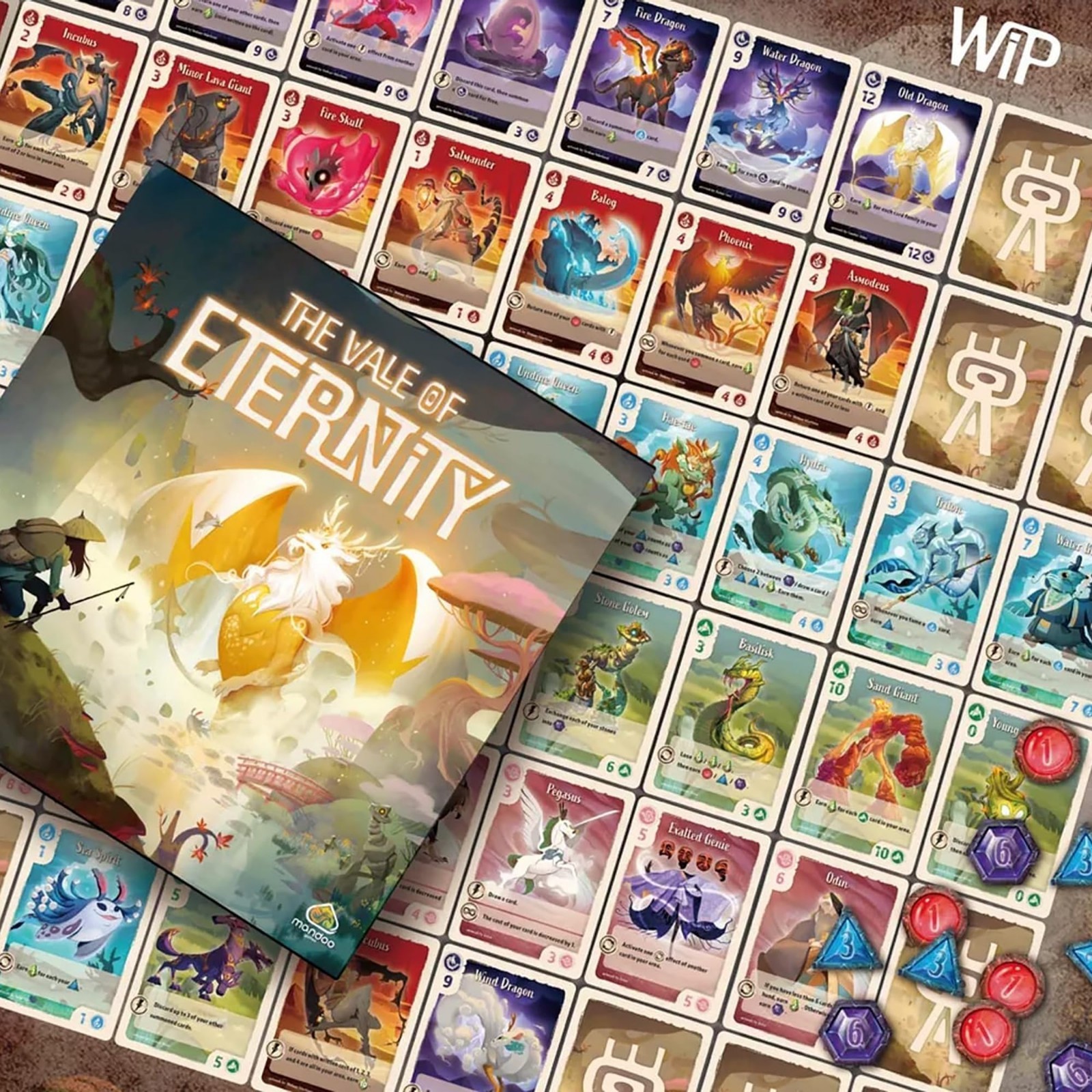 Monster Taming Card Game – Vale of Eternity, Strategy Drafting for 2-4 Players,