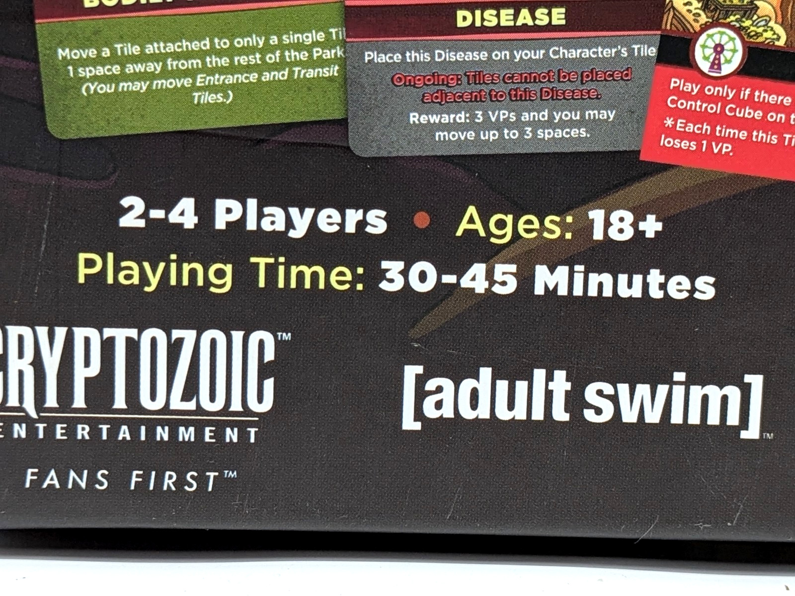 Rick and Morty Anatomy Park The Game Cryptozoic Entertainment Adult Swim 2017