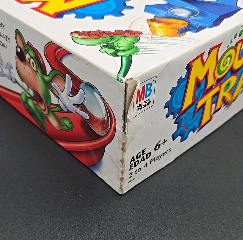 Vintage – MOUSE TRAP 100% COMPLETE – 2005 Board Game – Milton Bradley No 4657