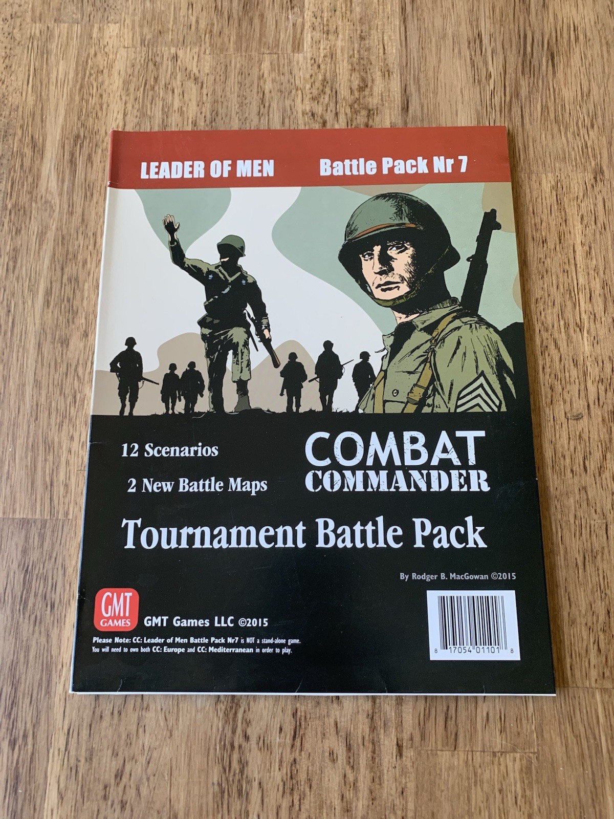 GMT Combat Commander GMT battle pack number 1-5, 7 Not sure complete Counters