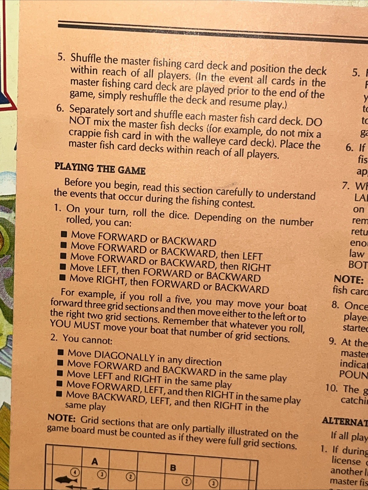 FISHIN’ TIME BOARD GAME – DISTINCTIVE GAMES FISHING CHALLENGE – 1986 – Complete