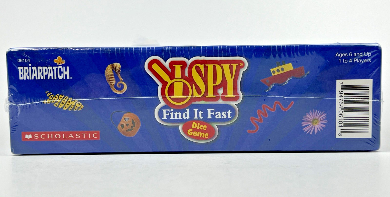 Briarpatch Scholastic I Spy Find It Fast Dice Game Ages 6 & Up – 1 to 4 Players
